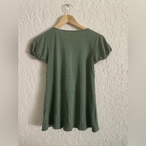 Diane von Furstenberg Green Silk Top Cami - M - Picture 5 of 5